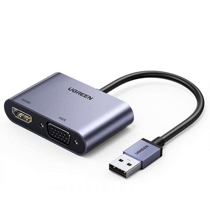 Ugreen Usb To Hdmi Vga Adapter P