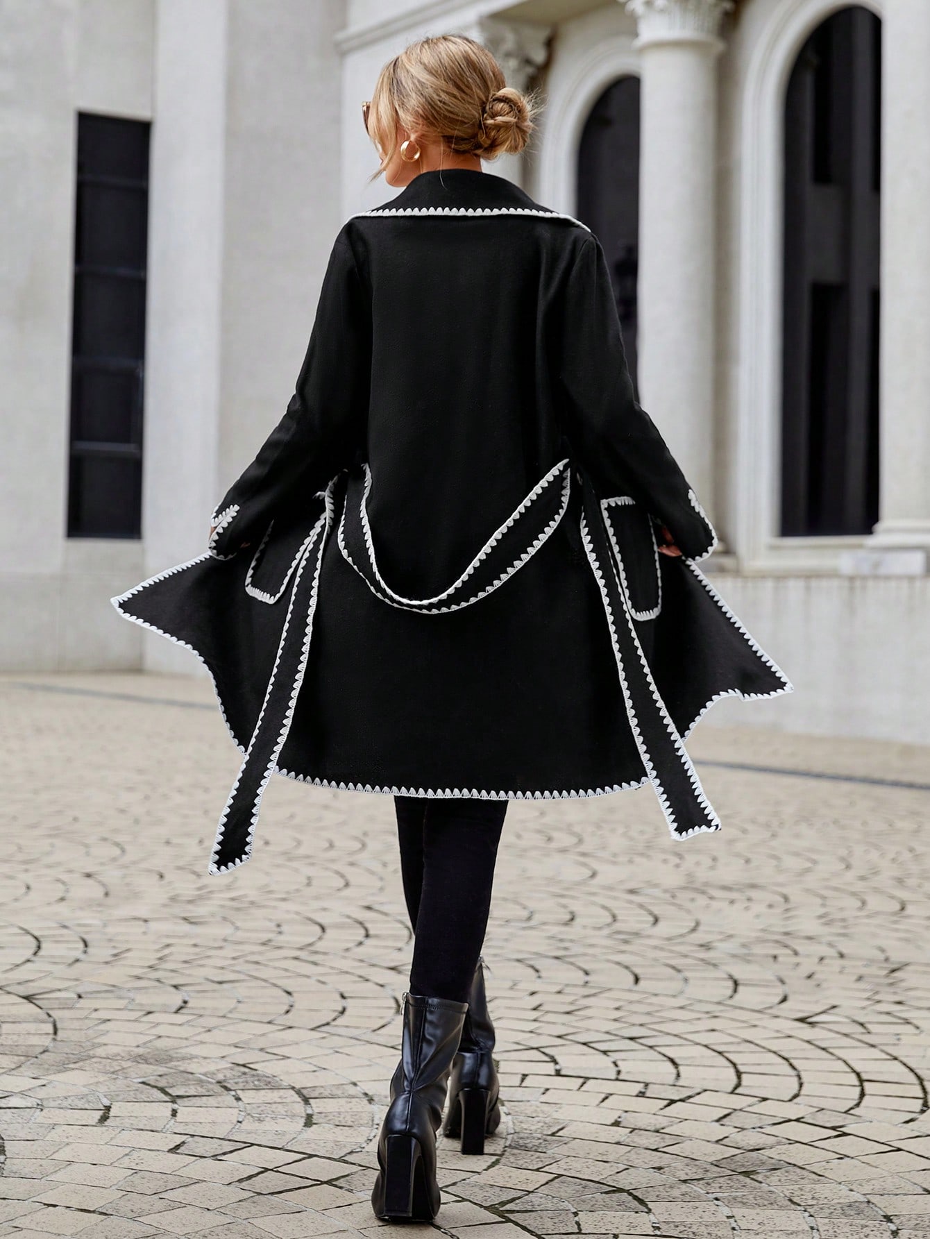 ENFOLD - FLAT-COLLAR SILHOUETTE COATの通販 by Riyuu's