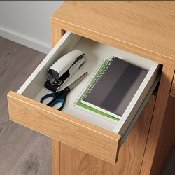 Desk oak effect 105x50 cm
